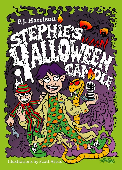 Stephie's Halloween Candle by P.J. Harrison